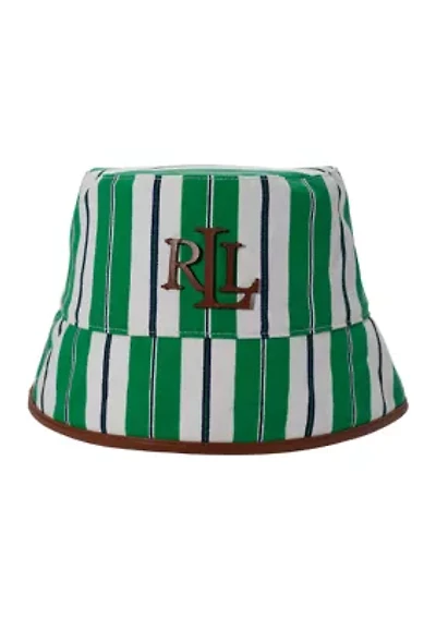 Canvas Bucket Hat with Logo