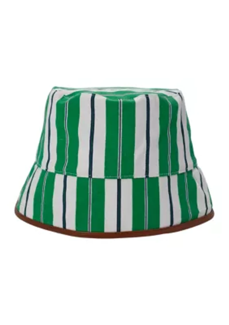 Canvas Bucket Hat with Logo