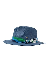 Fedora with Printed Band