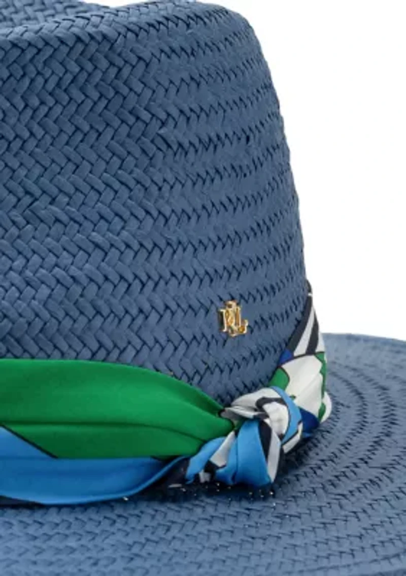 Fedora with Printed Band