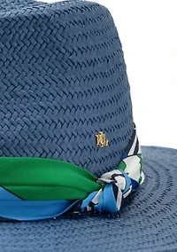 Fedora with Printed Band