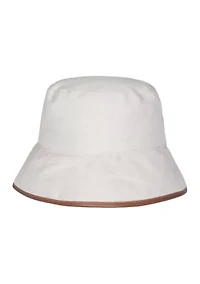  Herringbone Bucket Hat with Hotel Logo