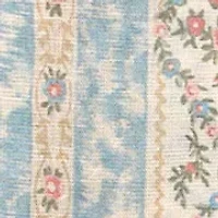 Floral Stripe Wrap Scarf