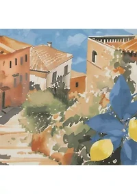 Summer Conversational Square Scarf