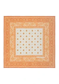 Floral Paisley Square Scarf