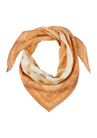 Floral Paisley Square Scarf