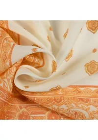 Floral Paisley Square Scarf