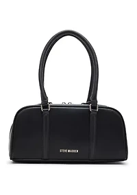 Faux Leather Satchel