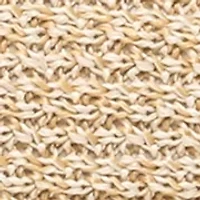 Deana Straw Hobo Bag with Scarf