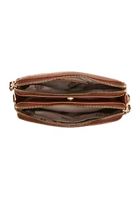 Daisy Triple Compartment Crossbody