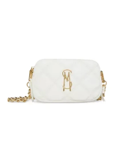 Quilted Double Zip Crossbody