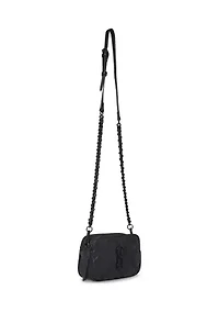 Quilted Double Zip Crossbody