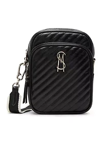 Quilted Crossbody Camera Bag