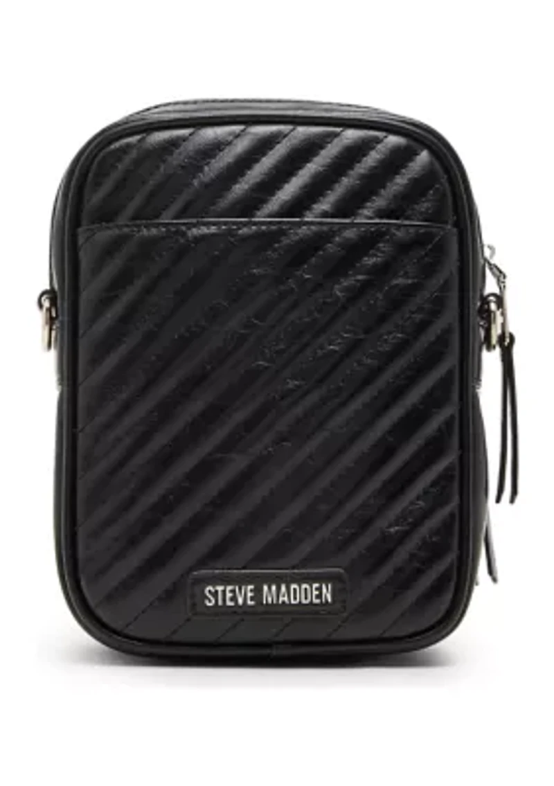 Quilted Crossbody Camera Bag