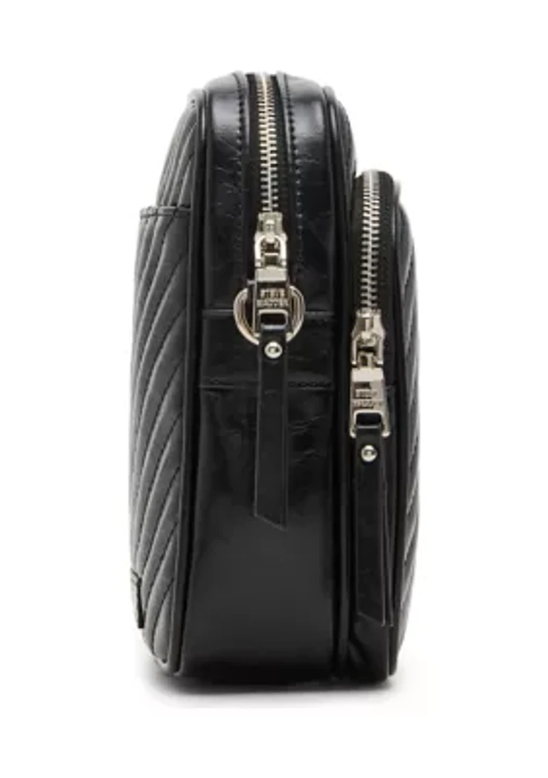 Quilted Crossbody Camera Bag