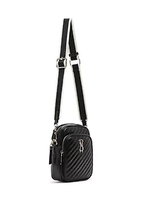 Quilted Crossbody Camera Bag