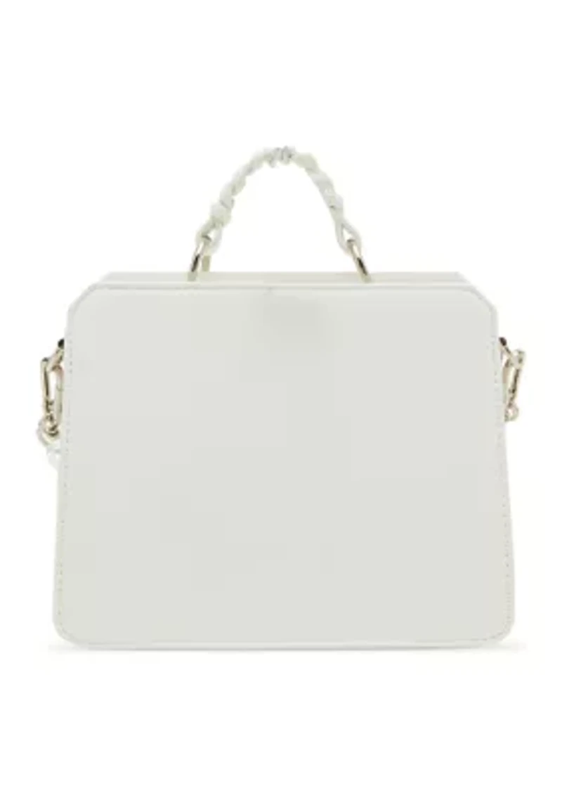 Small Top Handle Box Bag