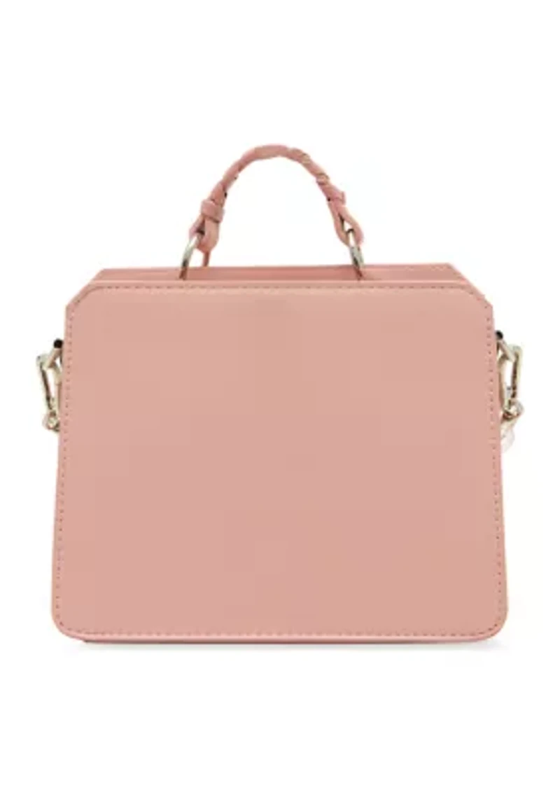 Small Top Handle Box Bag