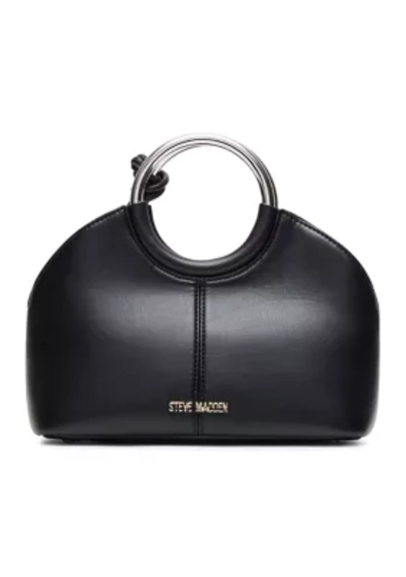 Geena Studded Ring Handle Bag