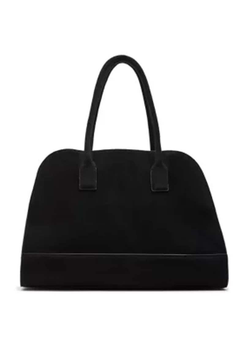 Bharlii Sueded Caryall with Charm