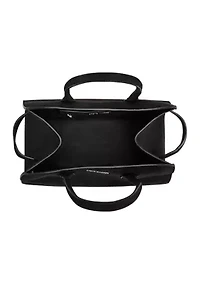 Bharlii Sueded Caryall with Charm