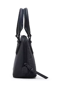Small Top Handle Rhinestone Bag