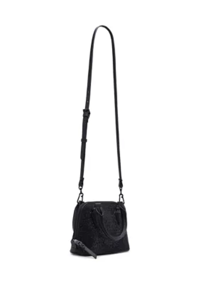 Small Top Handle Rhinestone Bag