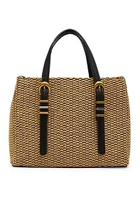 Bindiee Straw Crossbody Bag