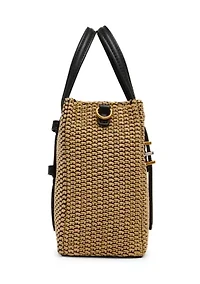 Bindiee Straw Crossbody Bag