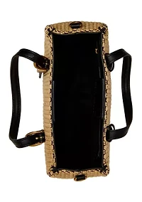 Bindiee Straw Crossbody Bag