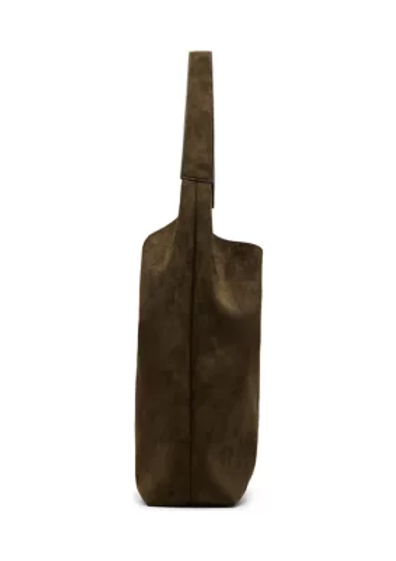Blenore Sueded Hobo Bag with Charms