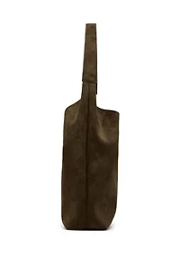 Blenore Sueded Hobo Bag with Charms