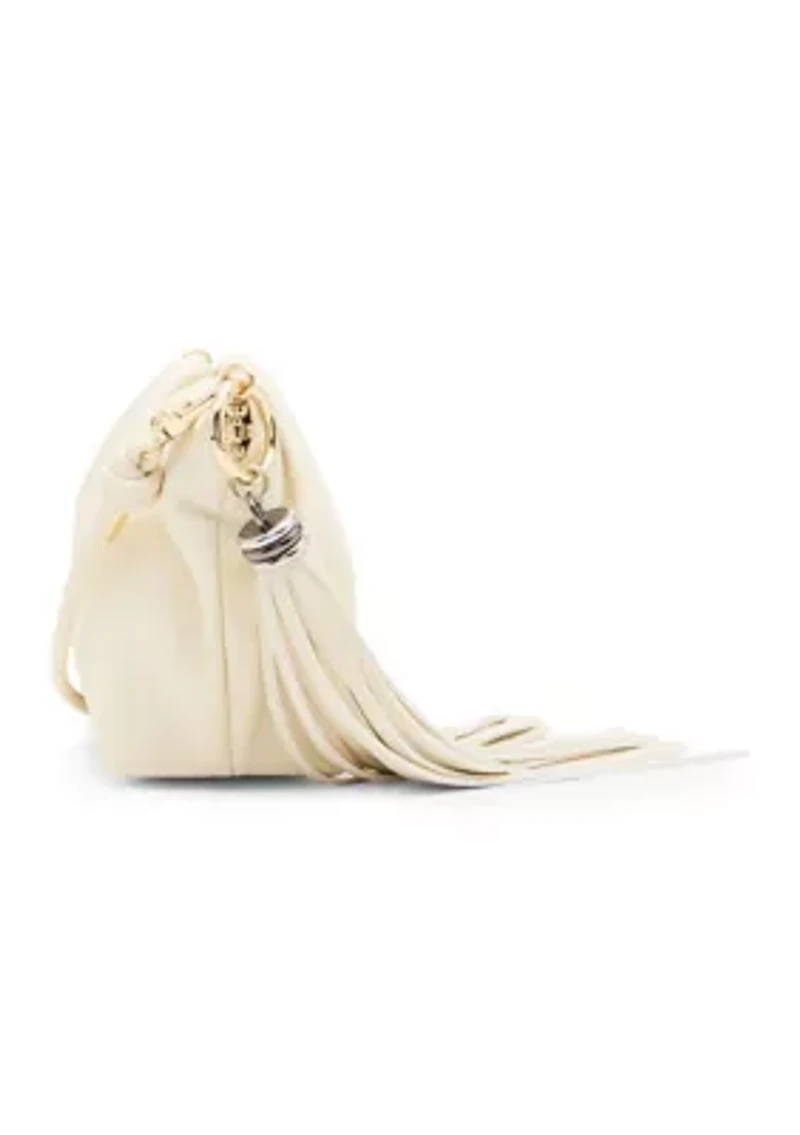 Crossbody Bag with Tassel Charm
