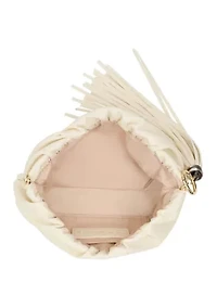 Crossbody Bag with Tassel Charm