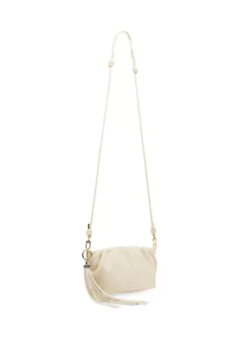 Crossbody Bag with Tassel Charm