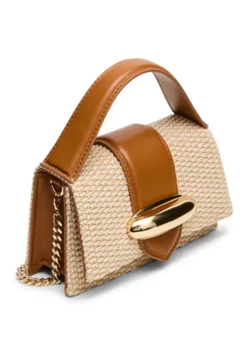 Mishell Top Handle Flap Crossbody Bag