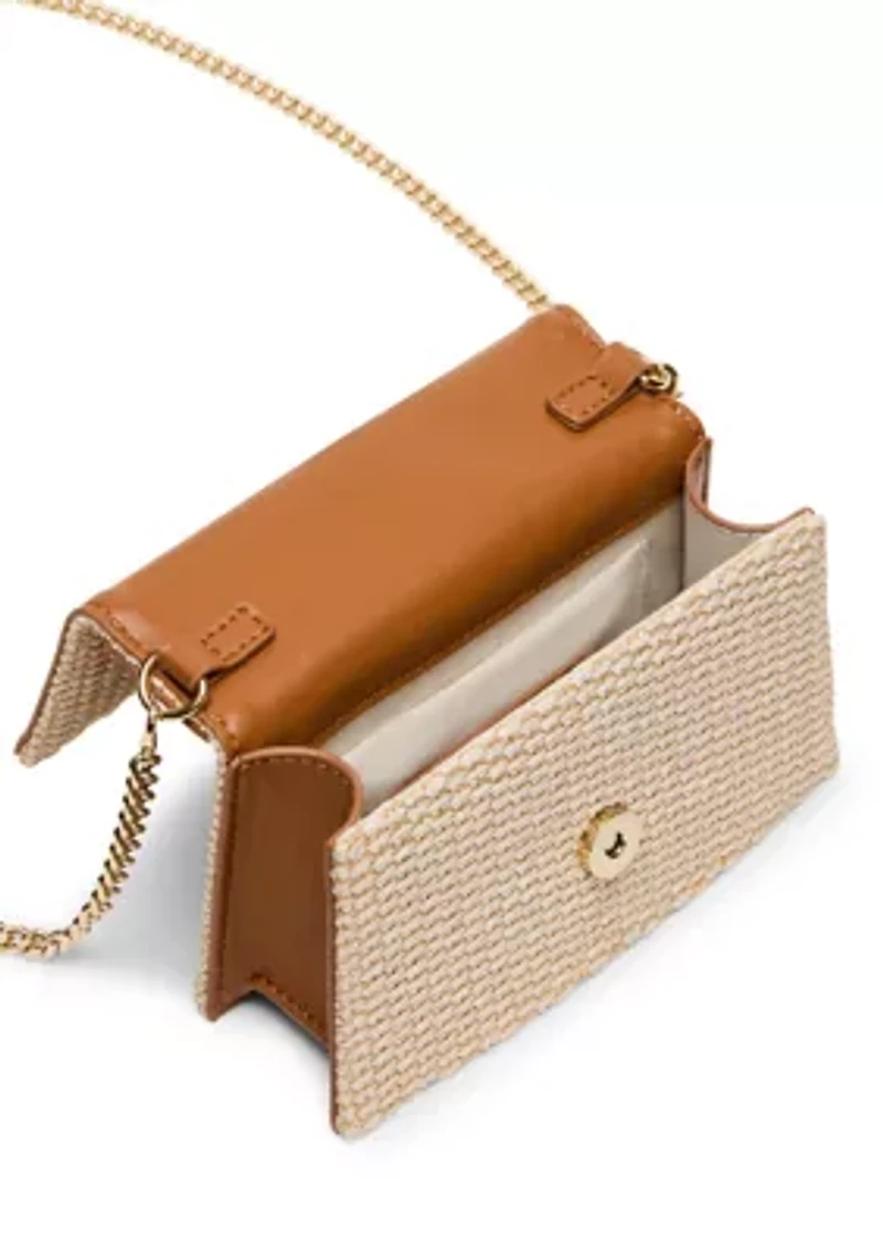 Mishell Top Handle Flap Crossbody Bag
