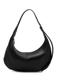 Bolga Sueded Buckle Hobo Crossbody