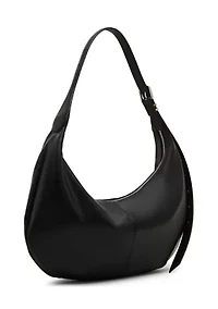 Bolga Sueded Buckle Hobo Crossbody