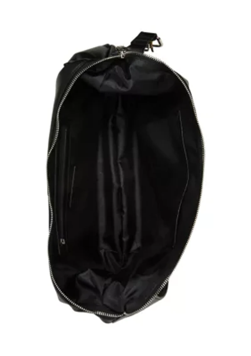 Bolga Sueded Buckle Hobo Crossbody