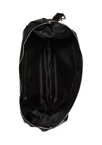 Bolga Sueded Buckle Hobo Crossbody