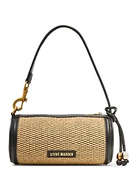 Priayas Straw Barrel Bag