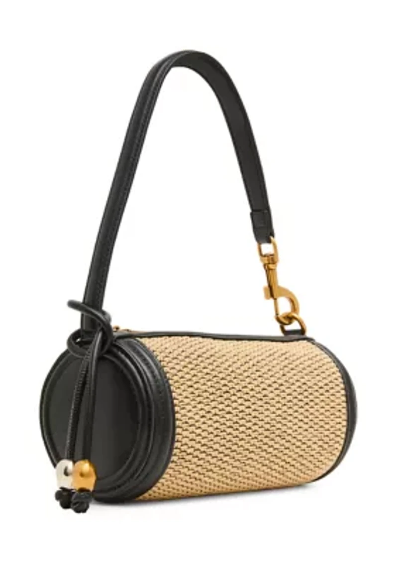 Priayas Straw Barrel Bag