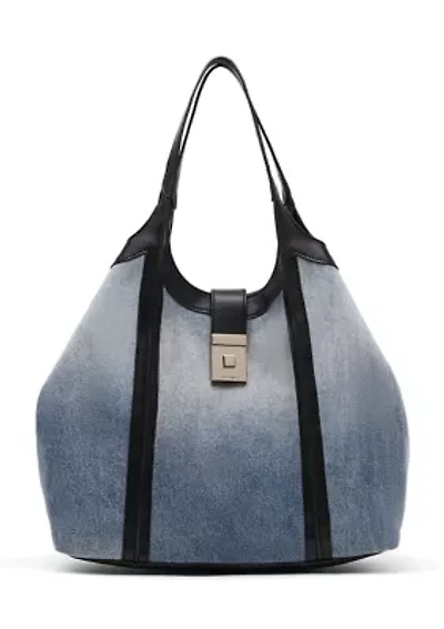 Denim Hobo Bag