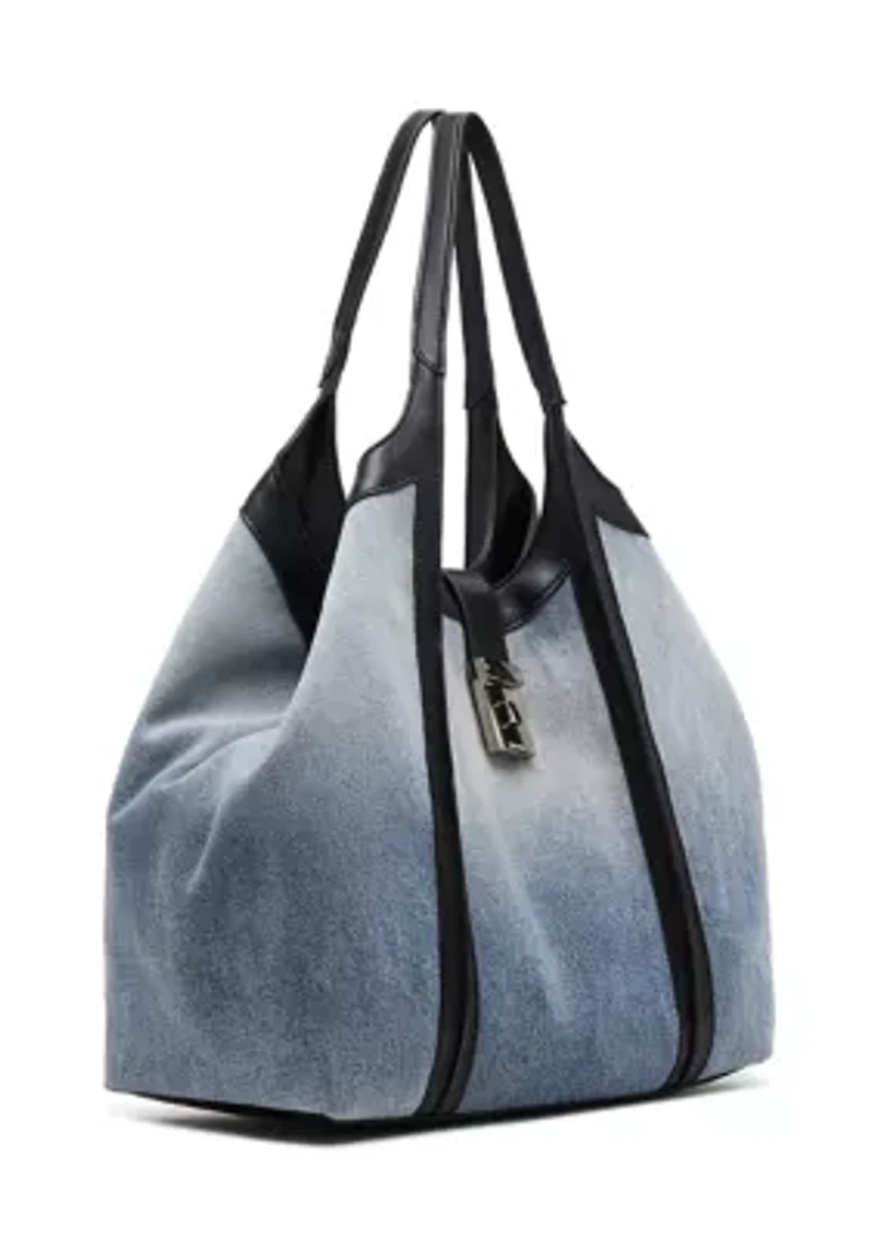 Denim Hobo Bag