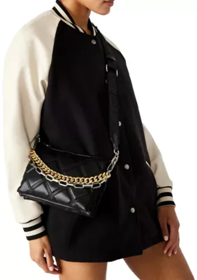 Quilted Chain Crossbody