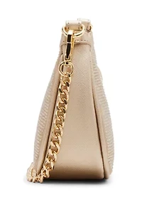 Gold Shimmer Double Strap Bag