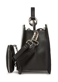 Bevelyn Boxy Top Handle Crossbody Tote Bag