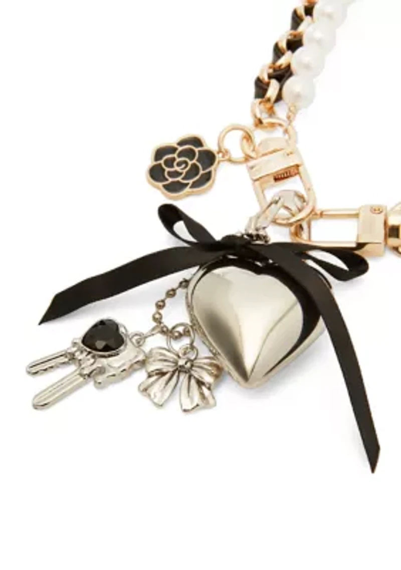 Pearl Swag Chain Charm