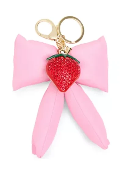 Bow with Strawberry Charm 